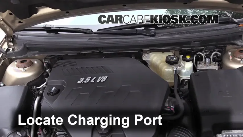 2008 Saturn Aura XE 3.5L V6 Air Conditioner Recharge Freon